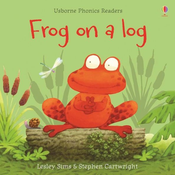 Lesley Sims: Frog on a Log