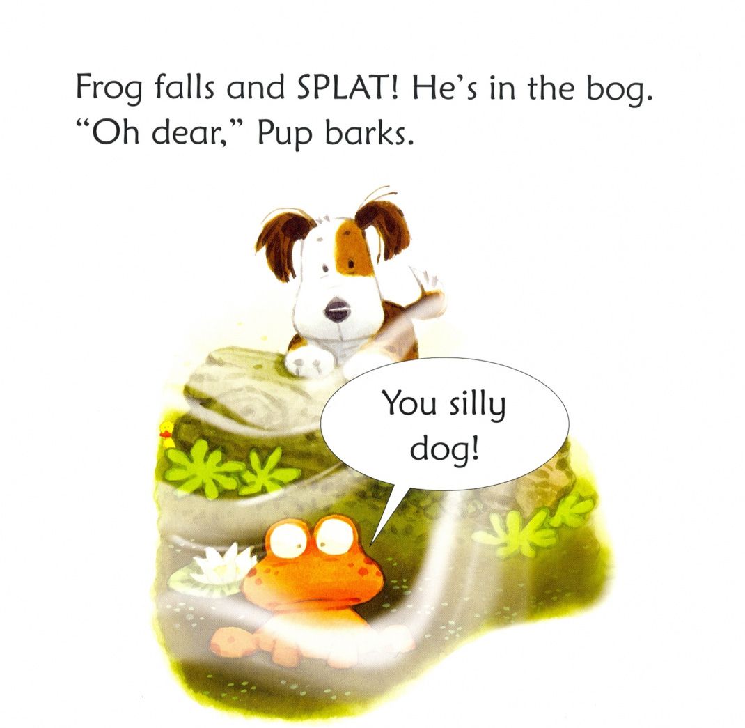 Lesley Sims: Frog on a Log