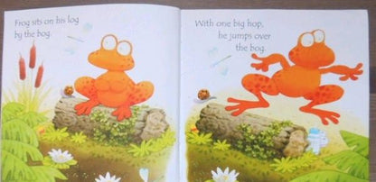 Lesley Sims: Frog on a Log