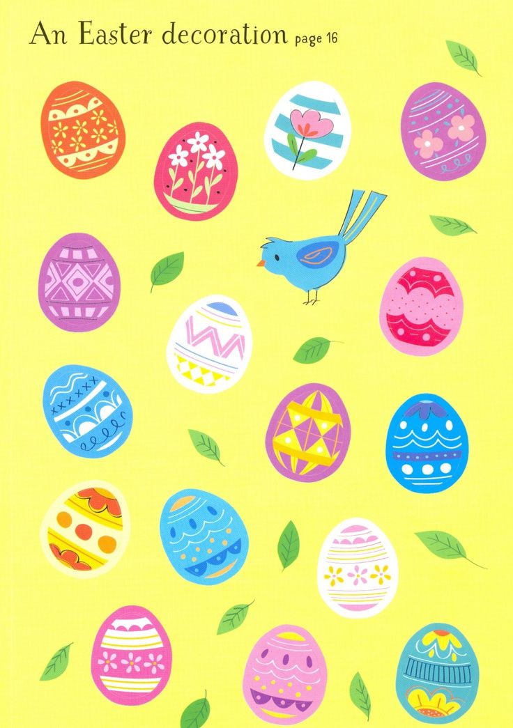 Little First Stickers. Easter