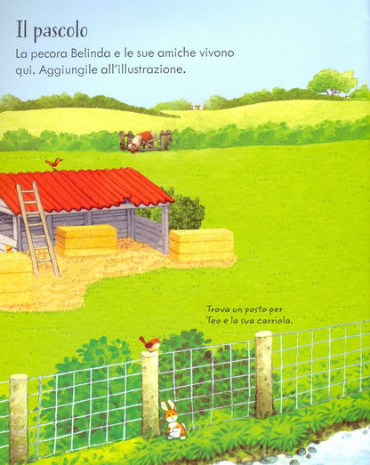 Sam Taplin: Nella fattoria. Libro con adesivi