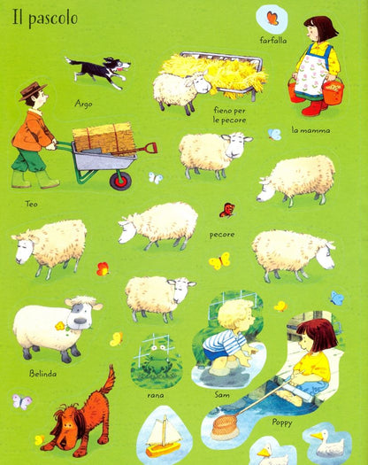Sam Taplin: Nella fattoria. Libro con adesivi