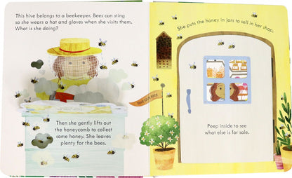 Anna Milbourne: Peep Inside a Beehive