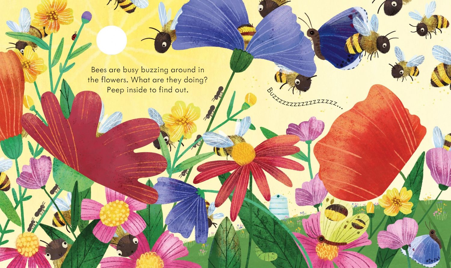 Anna Milbourne: Peep Inside a Beehive