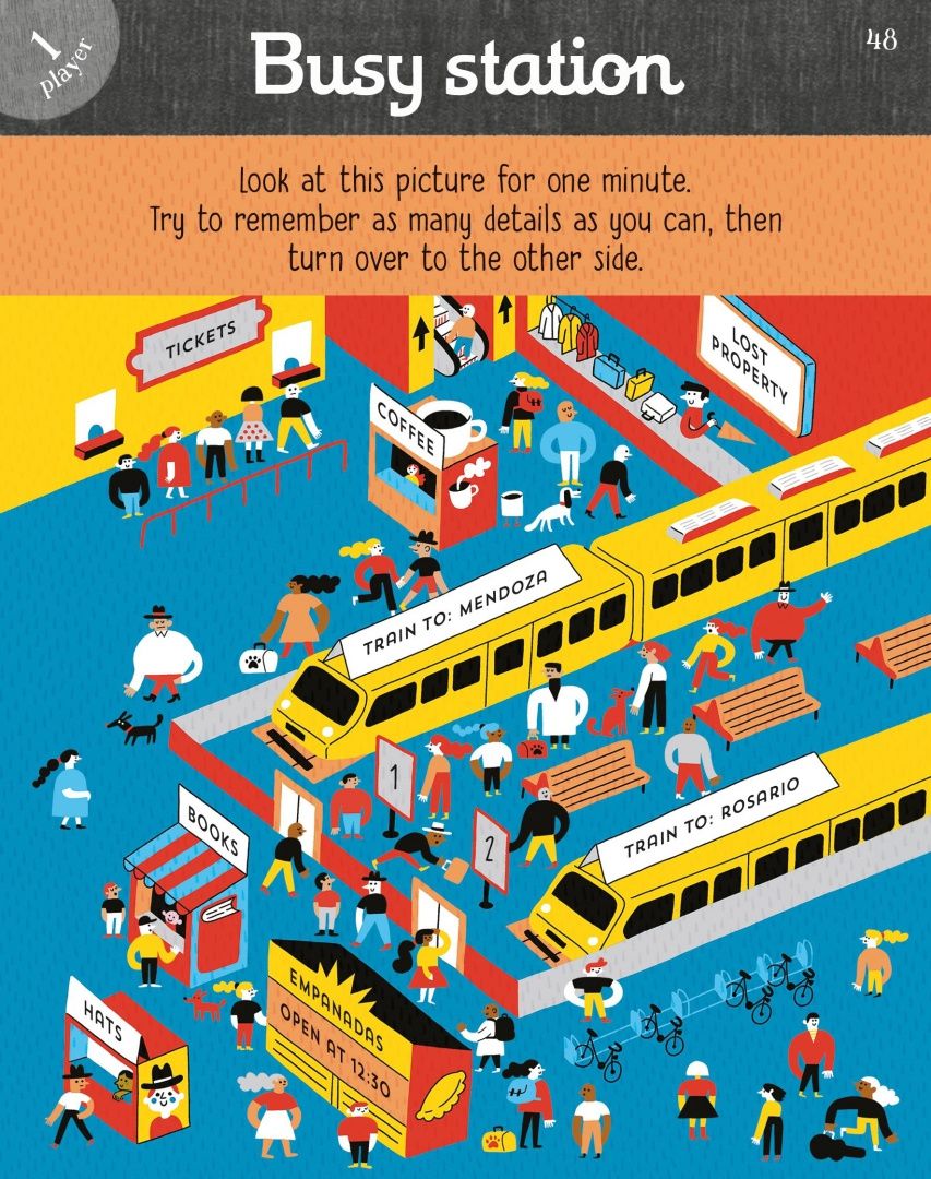 Lan Cook: Never Get Bored on a Train Puzzles & Games