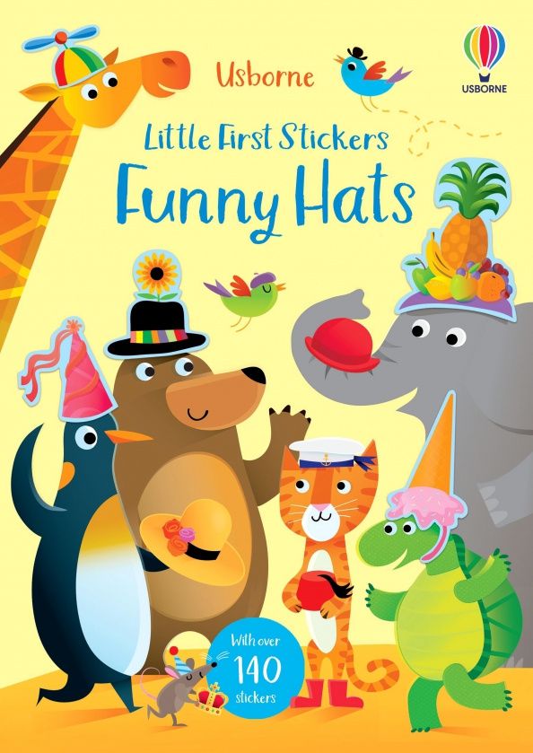Jessica Greenwell: Little First Stickers. Funny Hats