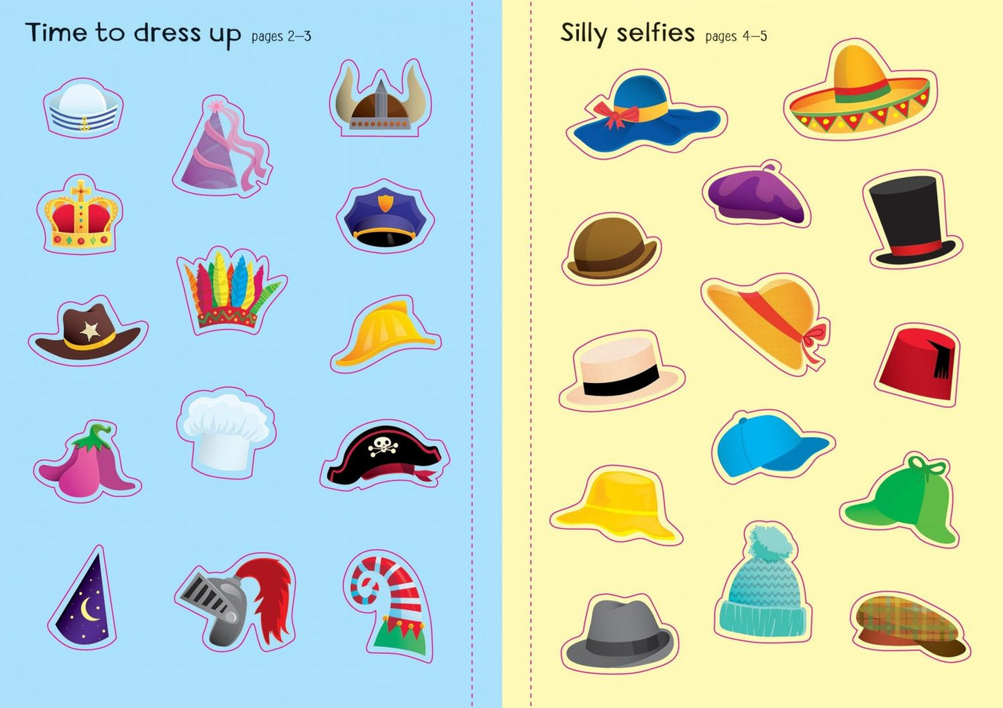 Jessica Greenwell: Little First Stickers. Funny Hats