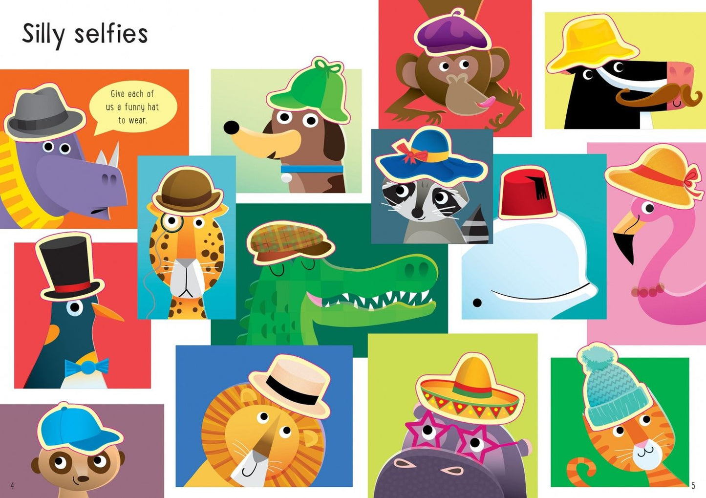 Jessica Greenwell: Little First Stickers. Funny Hats