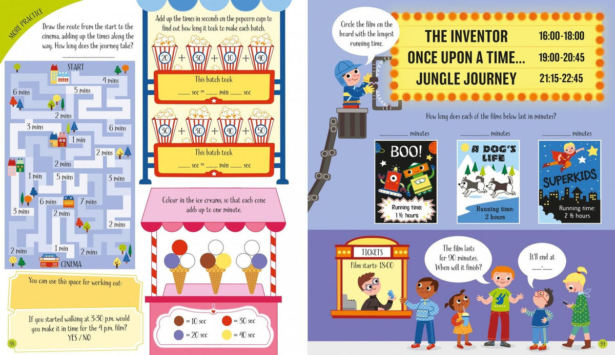 Lara Bryan: Telling the Time. Activity Book