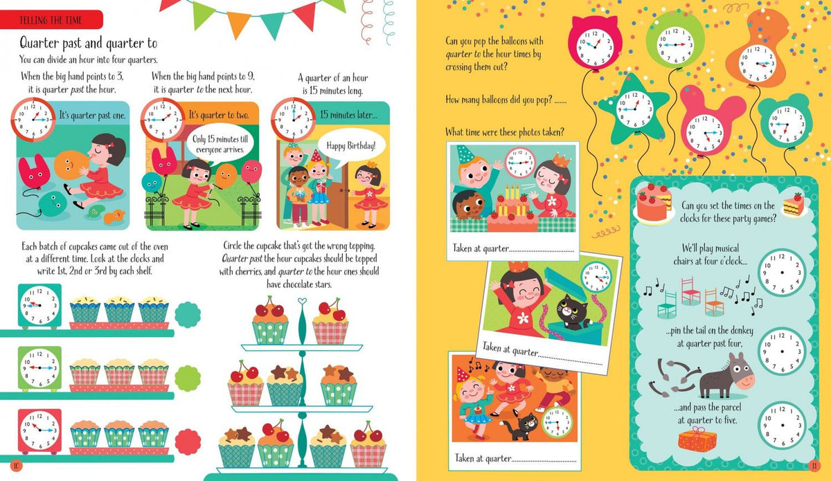Lara Bryan: Telling the Time. Activity Book