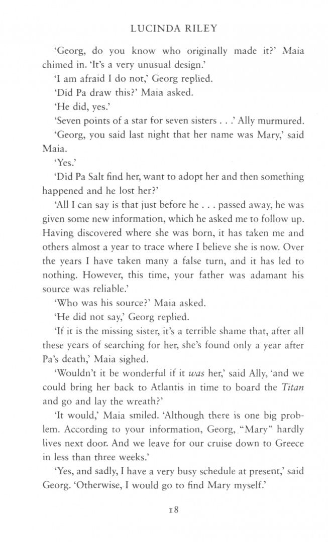 Lucinda Riley: The Missing Sister