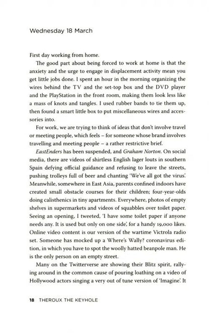 Theroux The Keyhole. Diaries of a grounded documentary maker