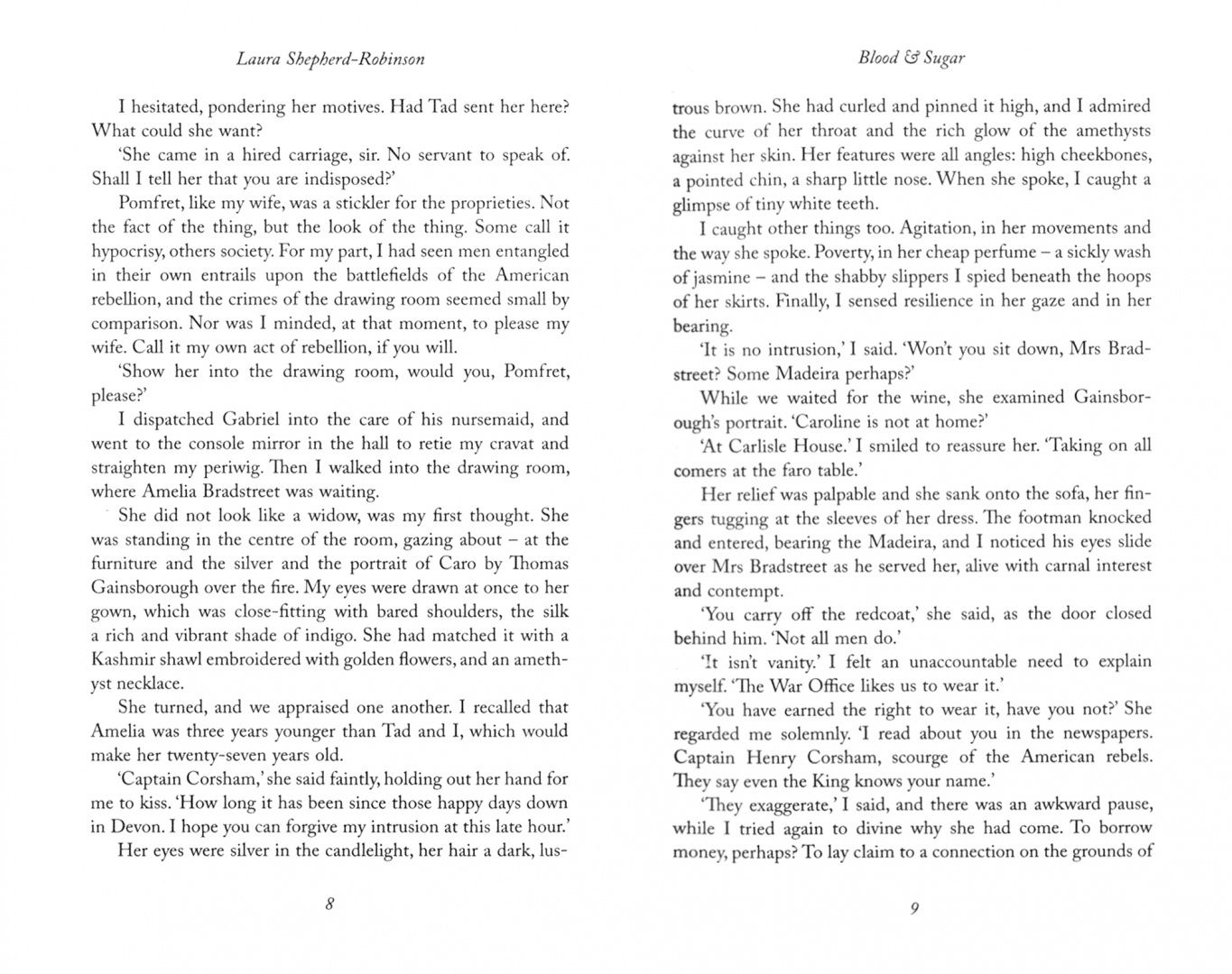 Laura Shepherd-Robinson: Blood & Sugar