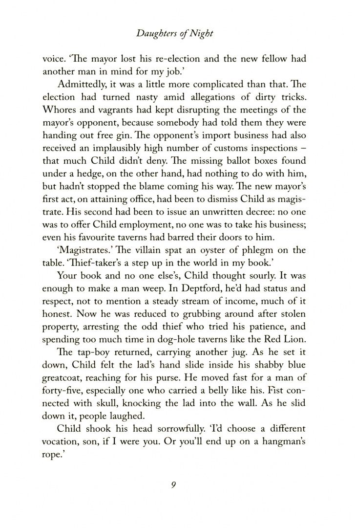 Laura Shepherd-Robinson: Daughters of Night