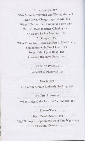 Walt Whitman: Leaves of Grass and Other Poems