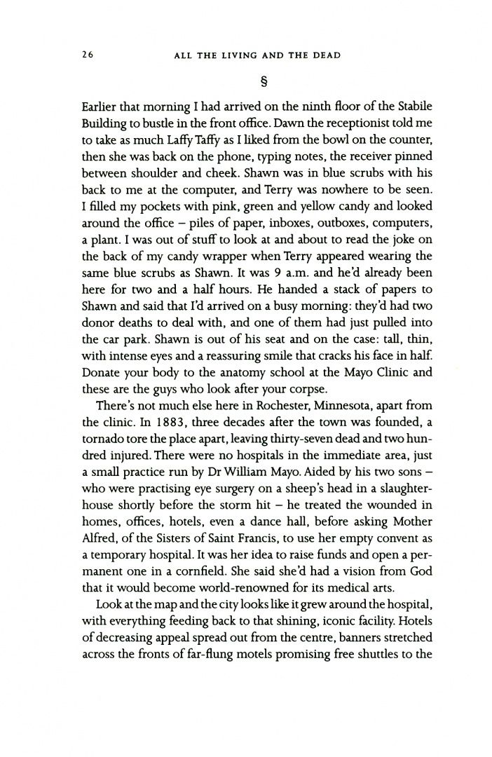 Hayley Campbell: All the Living and the Dead. A Personal Investigation into the Death Trade