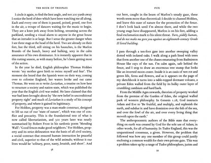 Nick Hayes: The Book of Trespass. Crossing the Lines that Divide Us