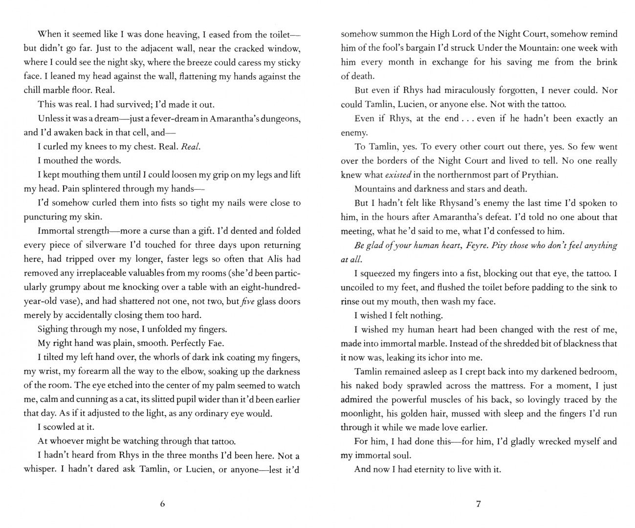 Sarah Maas: A Court of Mist and Fury