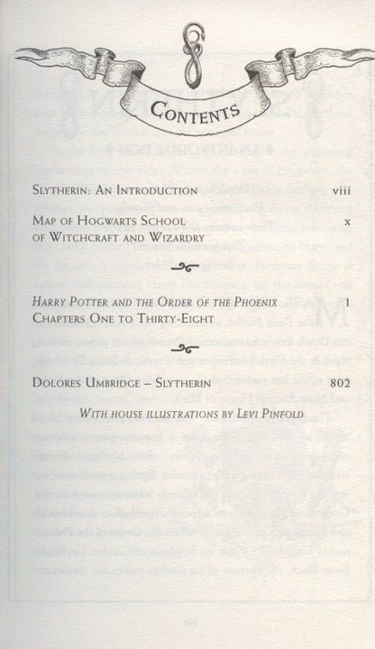 Роулинг Кэтлин: Harry Potter and the Order of the Phoenix - Slytherin Edition