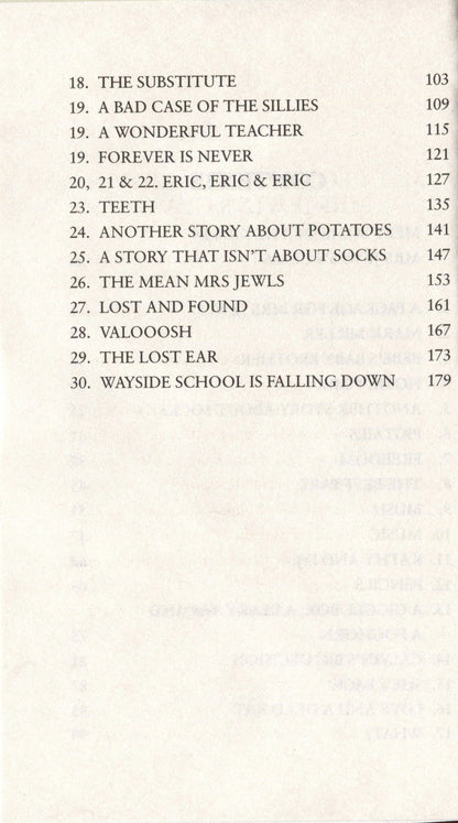 Louis Sachar: Wayside School Is Falling Down