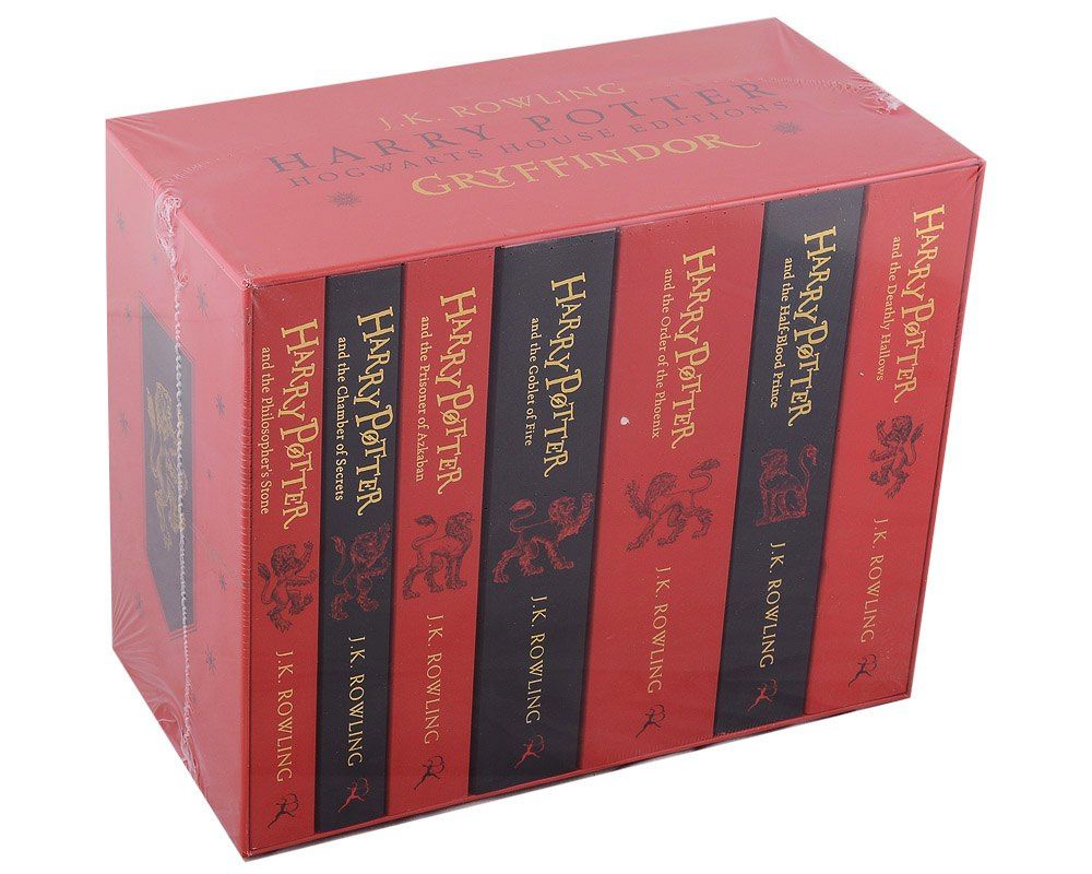 Джоан Роулинг: Harry Potter Gryffindor House Editions Paperback Box Set (комплект из 7 книг)