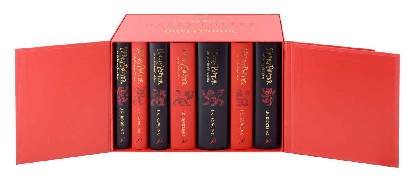 Роулинг Кэтлин: Комплект Harry Potter Gryffindor House Editions Hardback Box Set