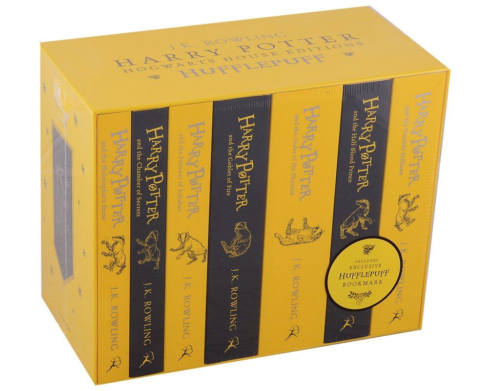 Роулинг Кэтлин: Harry Potter Hufflepuff House Editions Paperback Box Set (комплект из 7 книг)