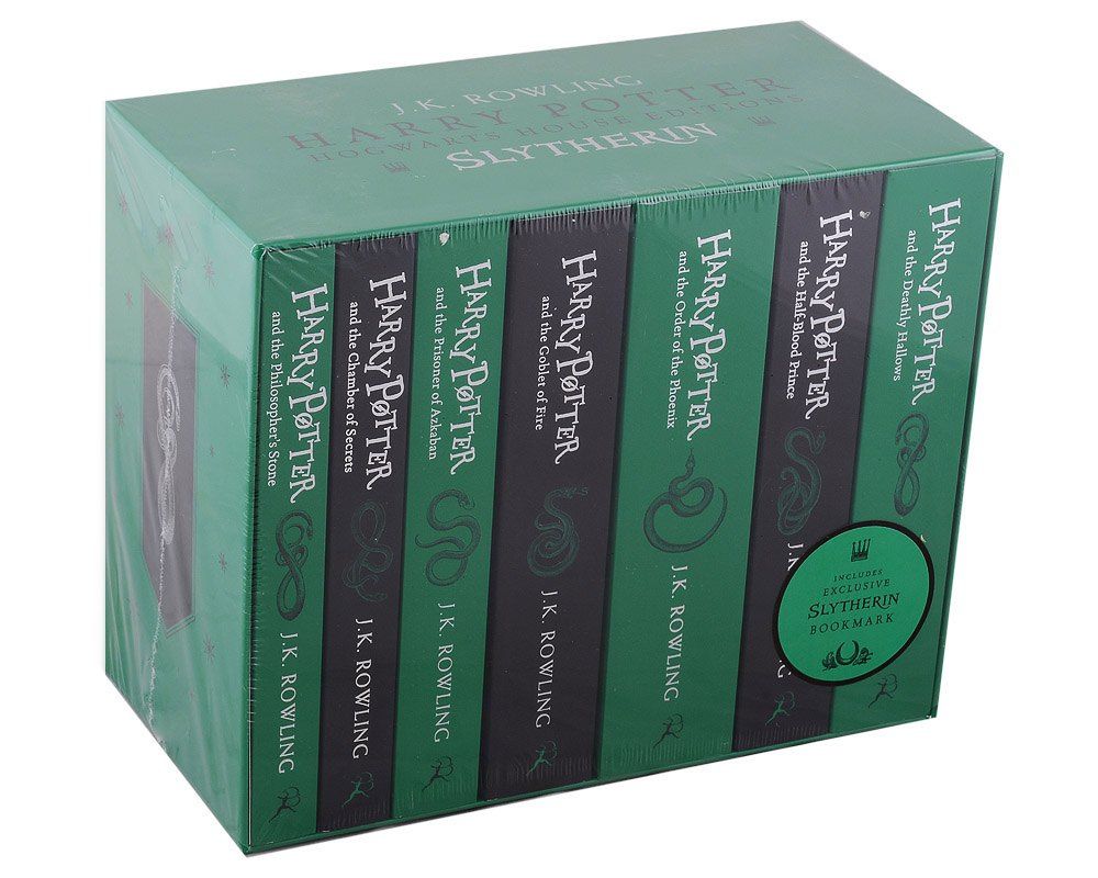 Роулинг Кэтлин: Harry Potter Slytherin House Editions Paperback Box Set (комплект из 7 книг)
