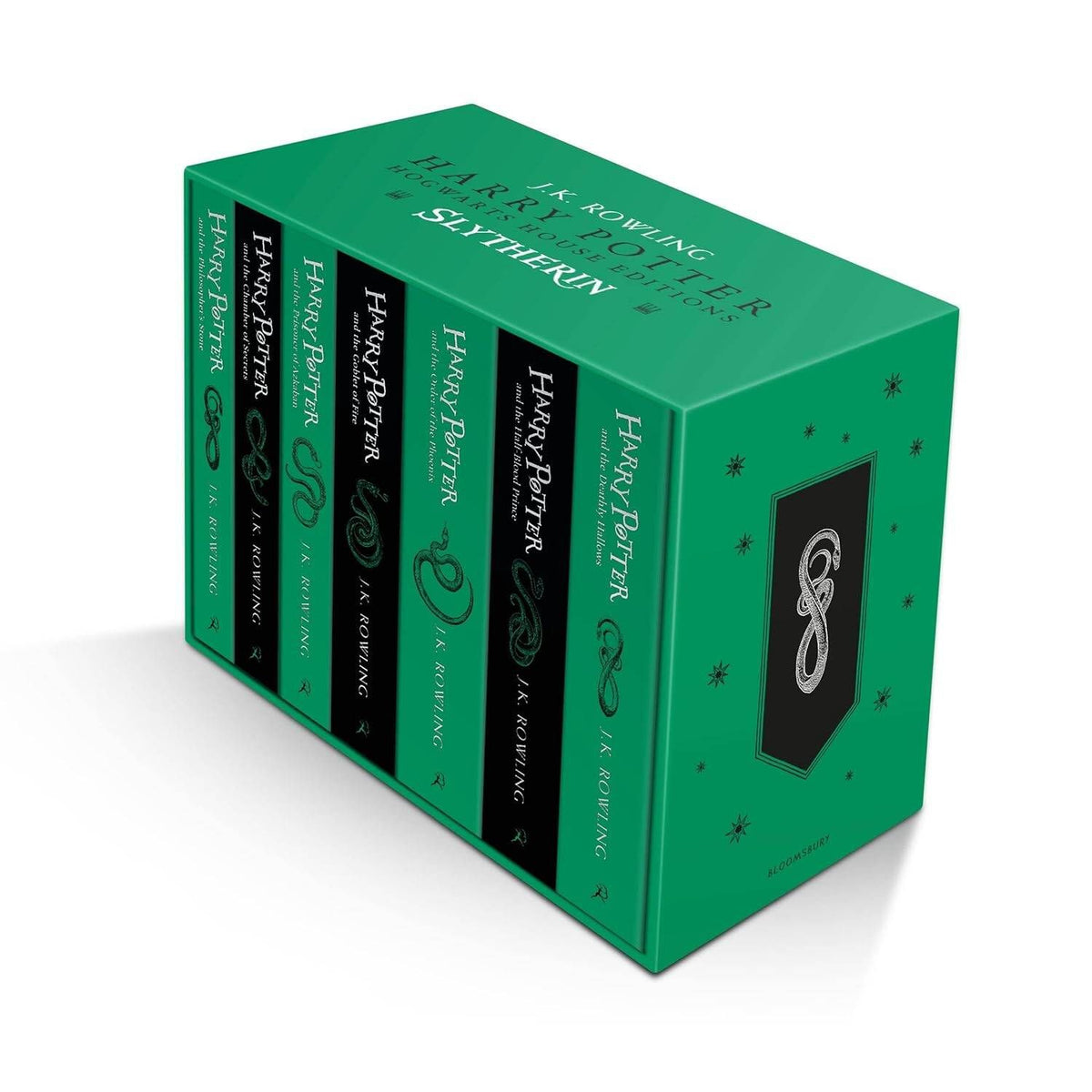 Роулинг Кэтлин: Harry Potter Slytherin House Ed Paperback Box Set J.K. Rowling Гарри Поттер, изд Слизерин комплект книг Дж. К Роулинг / Книги на английском языке