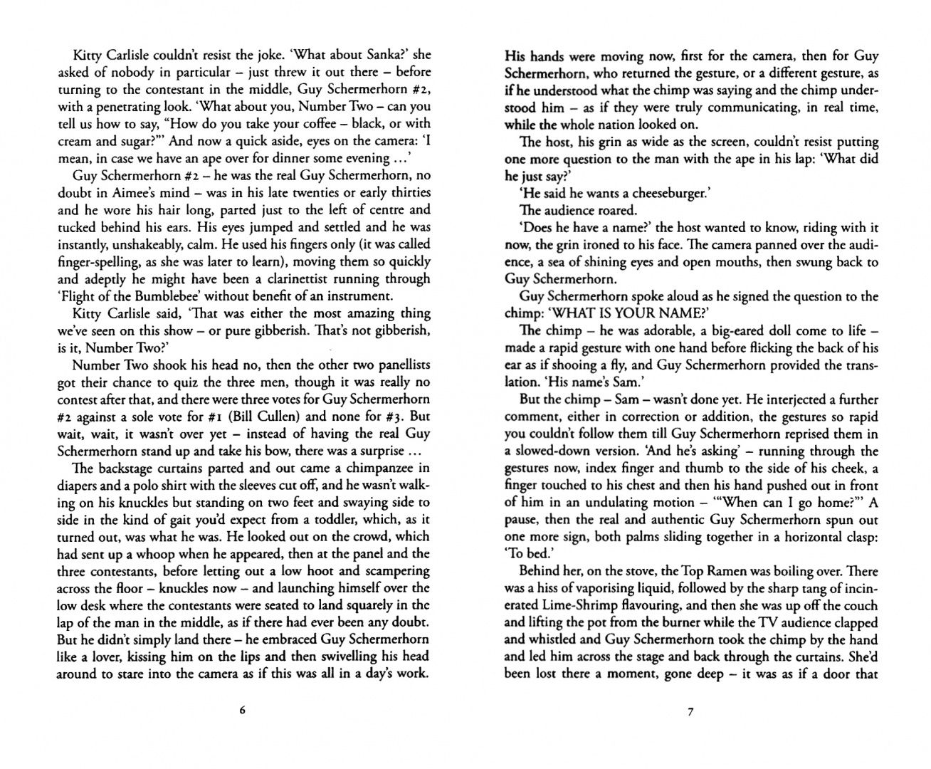 T.C. Boyle: Talk to Me