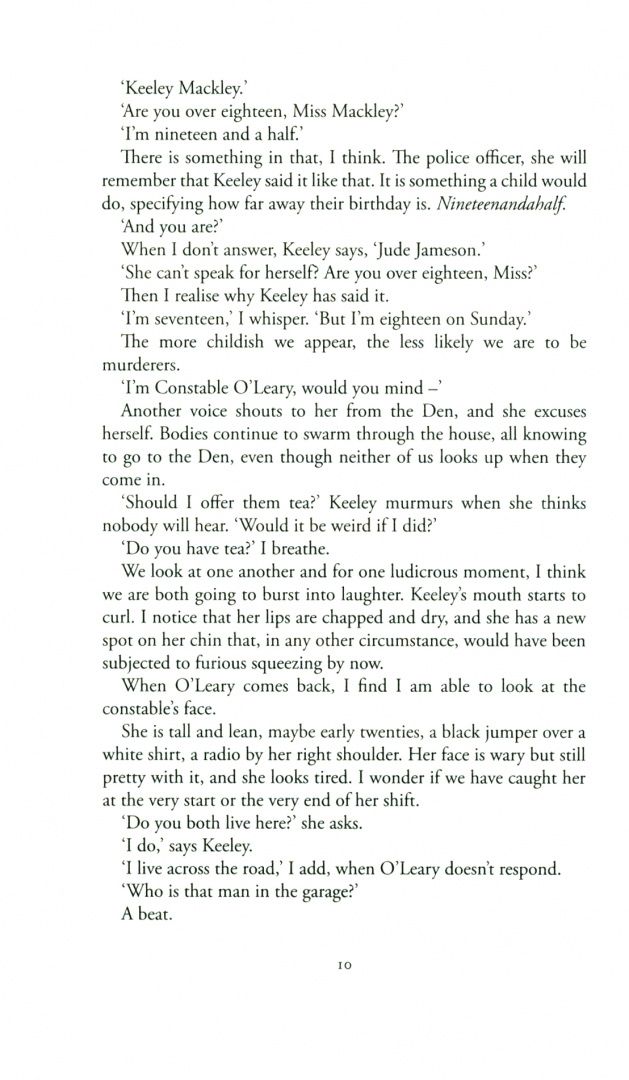 Hannah King: She and I
