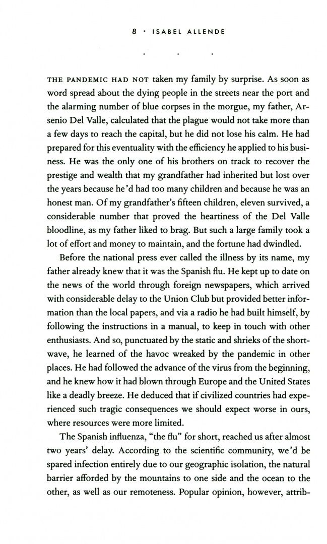 Isabel Allende: Violeta