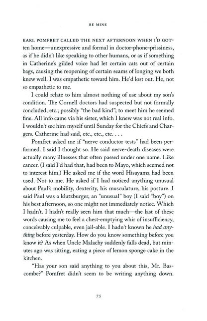 Richard Ford: Be Mine