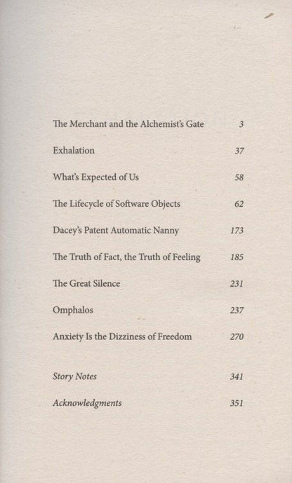 Ted Chiang: Exhalation