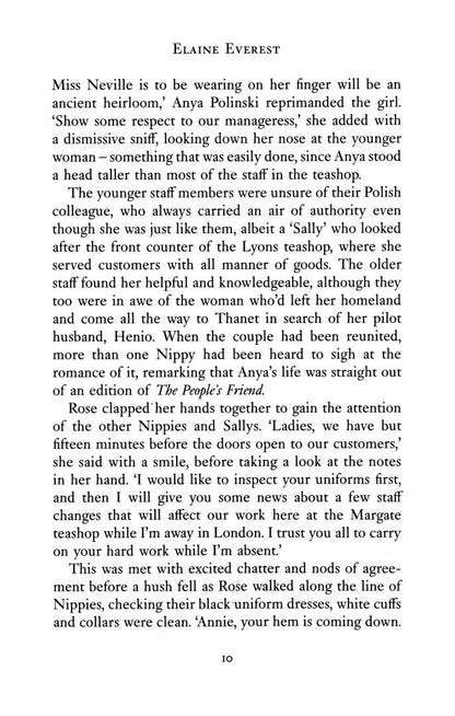 Elaine Everest: Christmas with the Teashop Girls