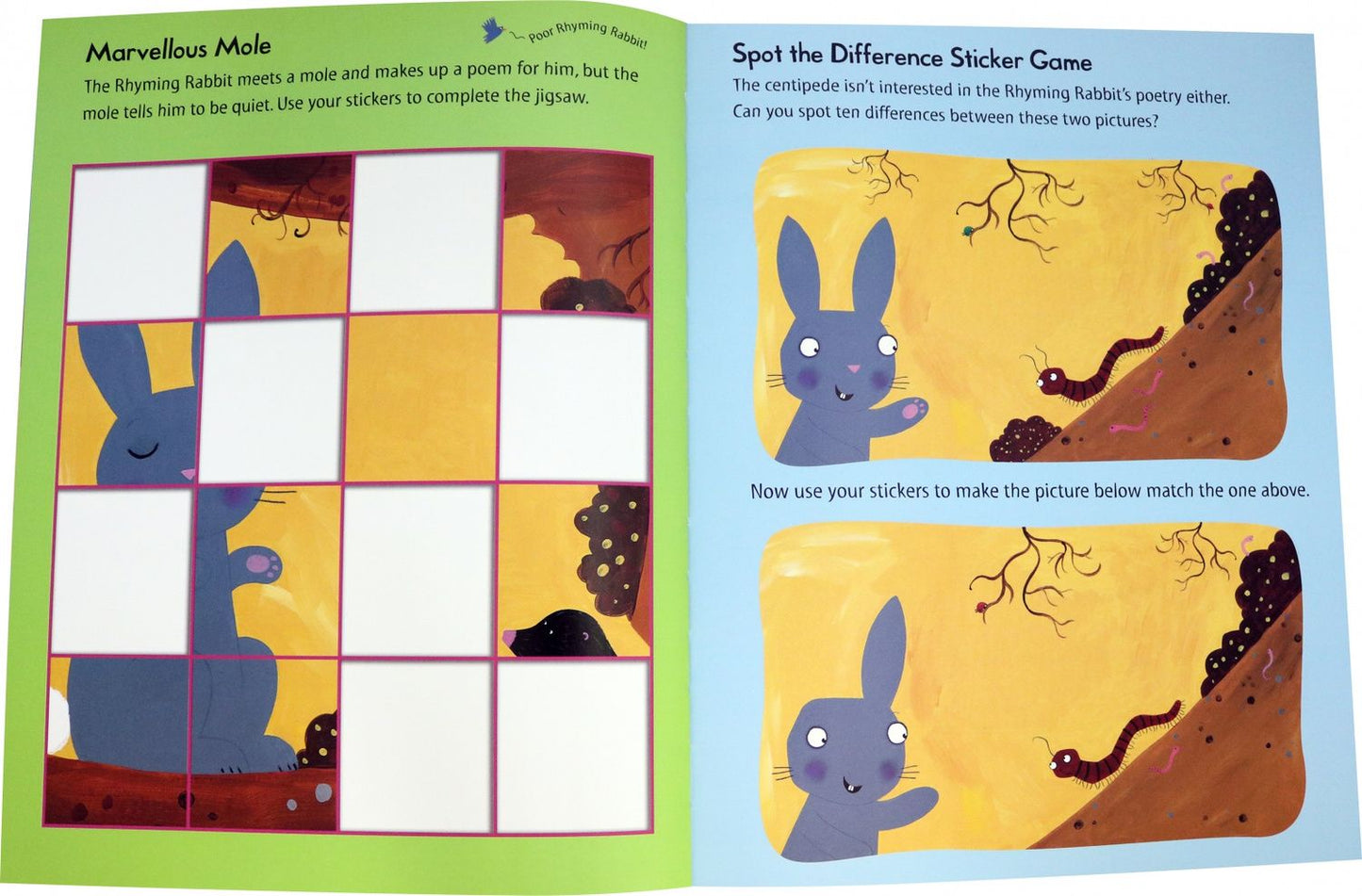 Julia Donaldson: The Rhyming Rabbit. Sticker Book