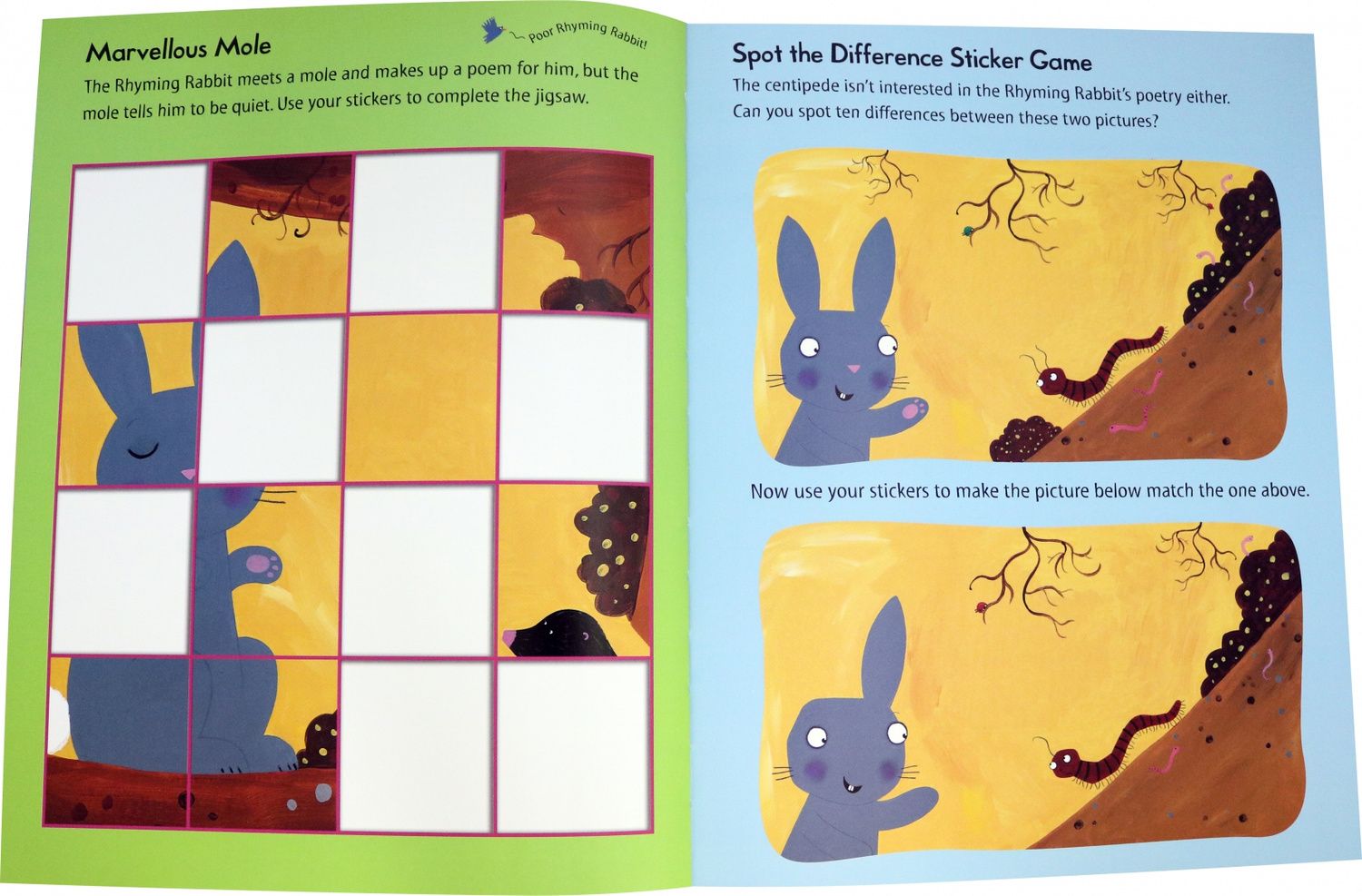 Julia Donaldson: The Rhyming Rabbit. Sticker Book