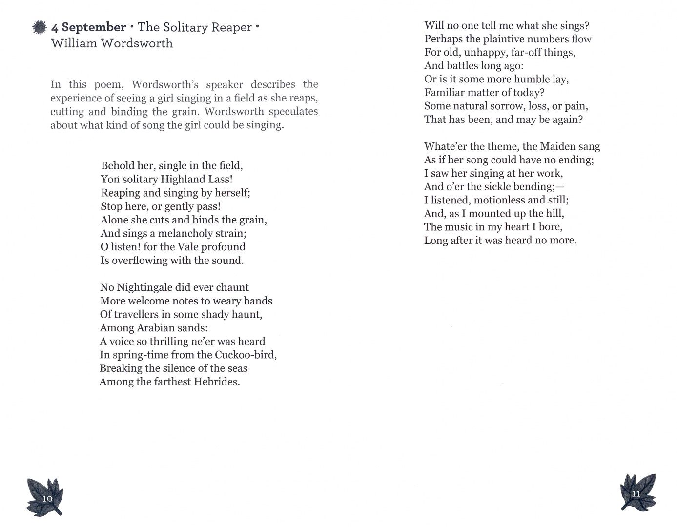 Элли Эсири: A Poem for Every Autumn Day