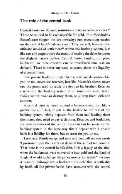 Gavin Jackson: Money in One Lesson