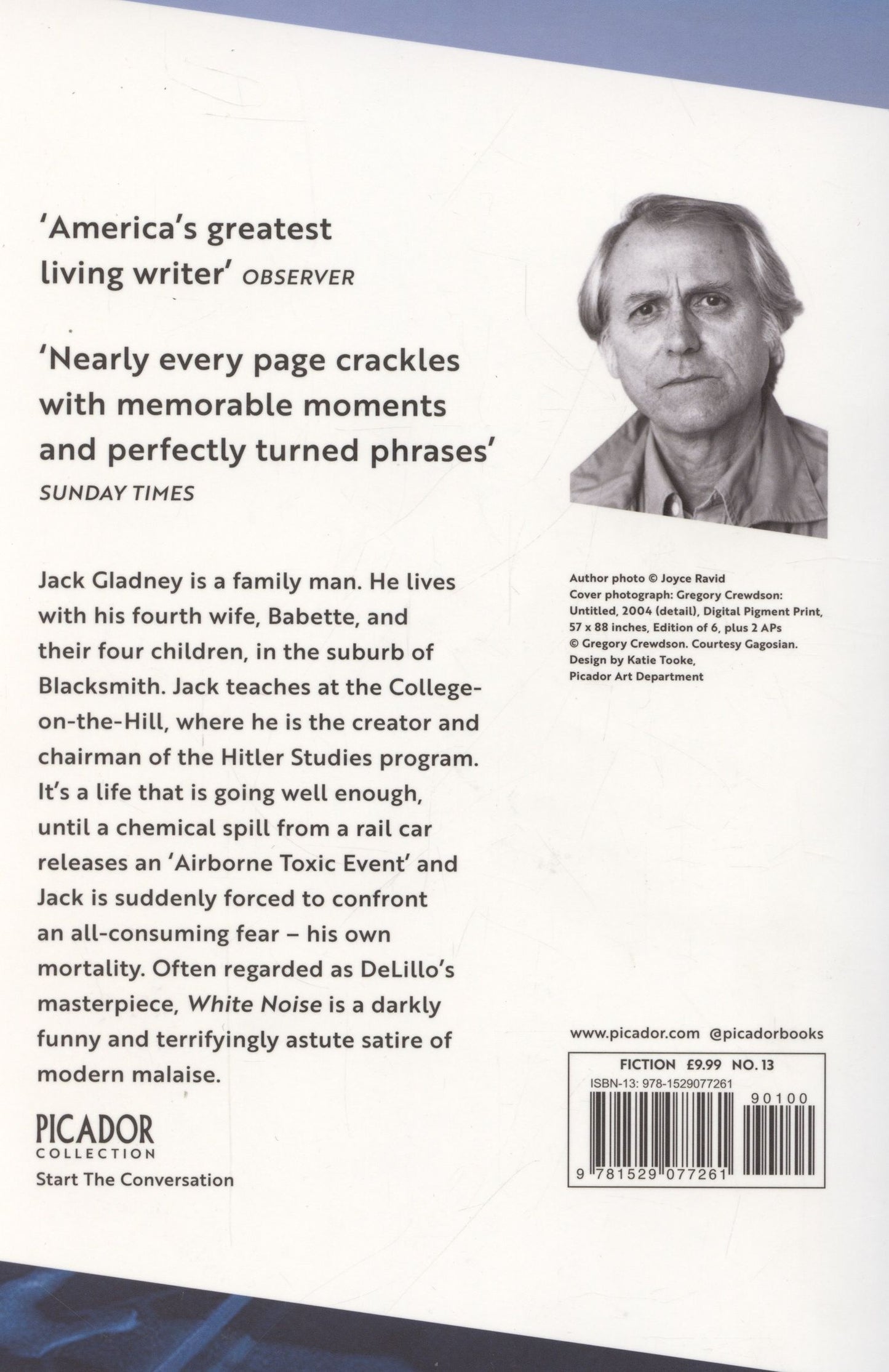 Don DeLillo: White Noise / Белый шум (На английском языке)