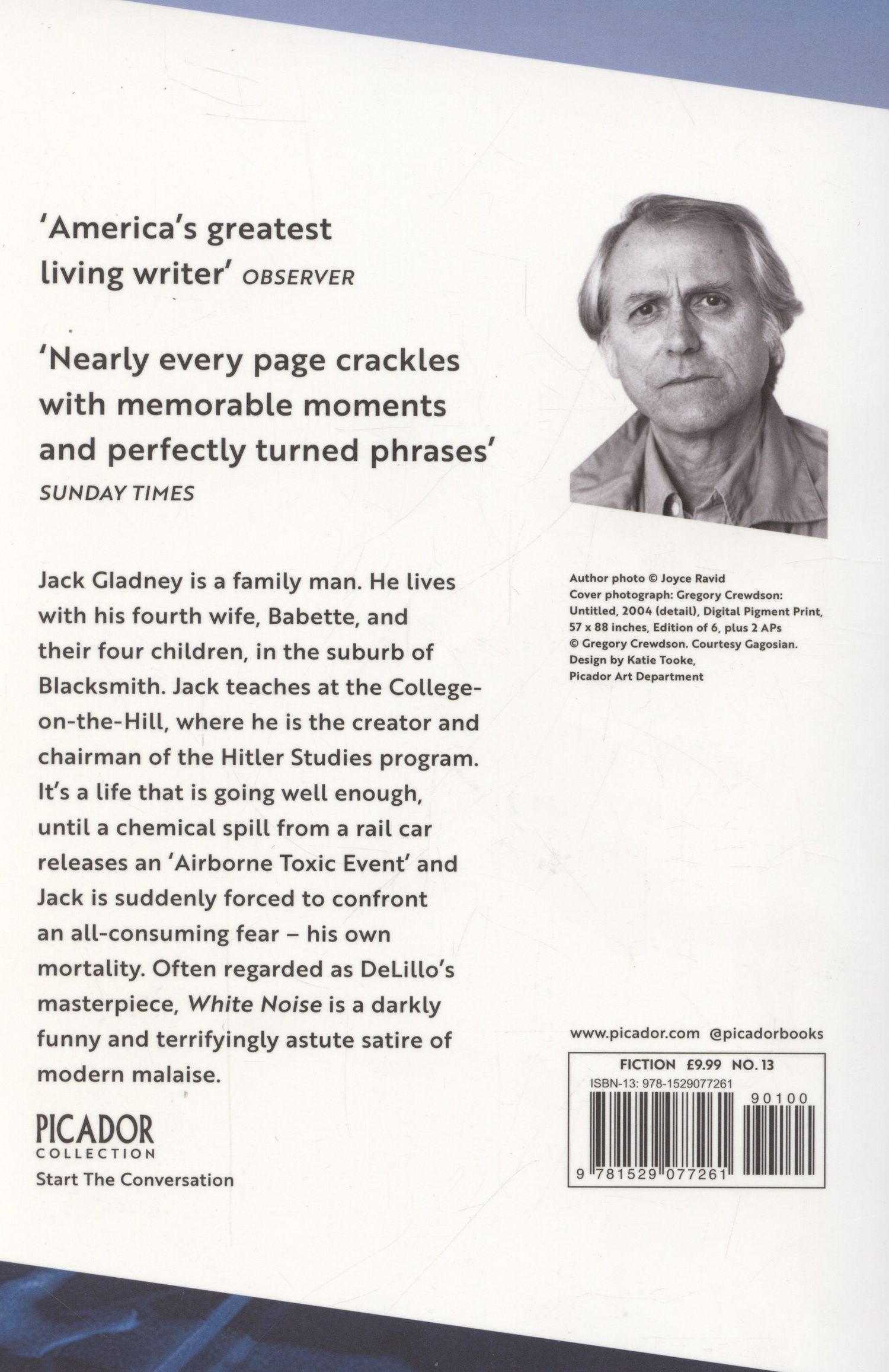 Don DeLillo: White Noise / Белый шум (На английском языке)
