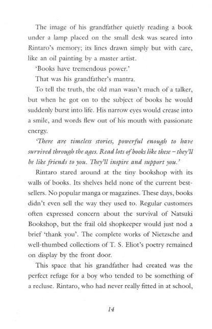 Sosuke Natsukawa: The Cat Who Saved Books