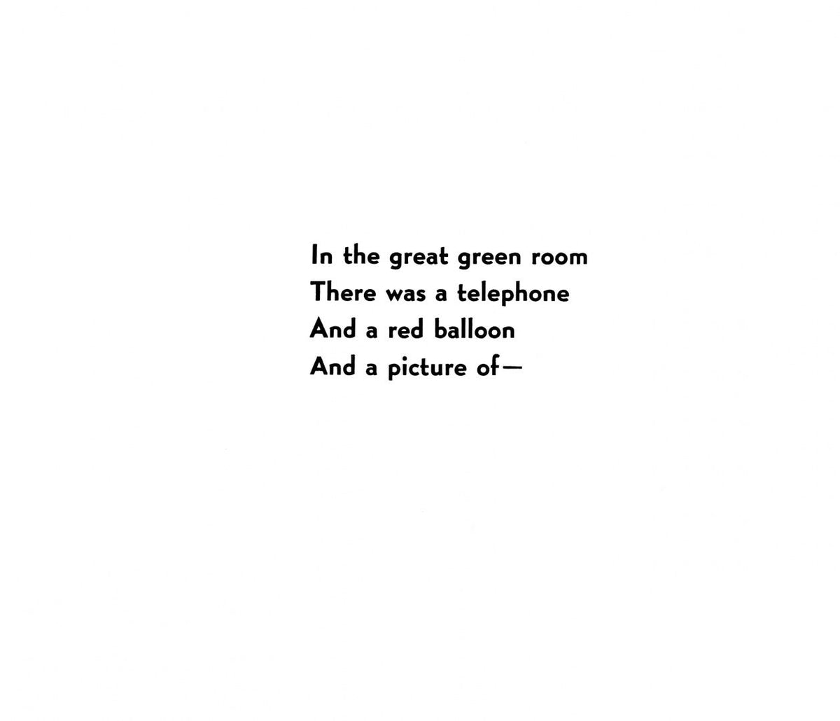 Margaret Brown: Goodnight Moon