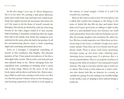 Helen Mort: A Line Above the Sky. On Mountains and Motherhood