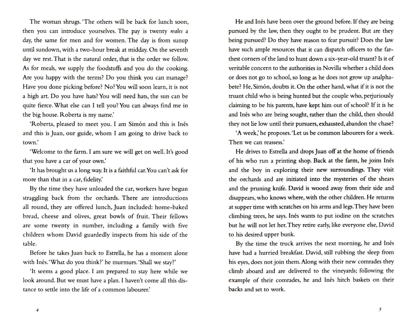 J.M. Coetzee: The Schooldays of Jesus
