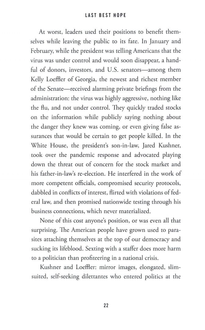 George Packer: Last Best Hope. America in Crisis and Renewal