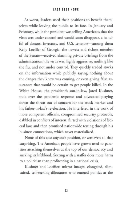 George Packer: Last Best Hope. America in Crisis and Renewal