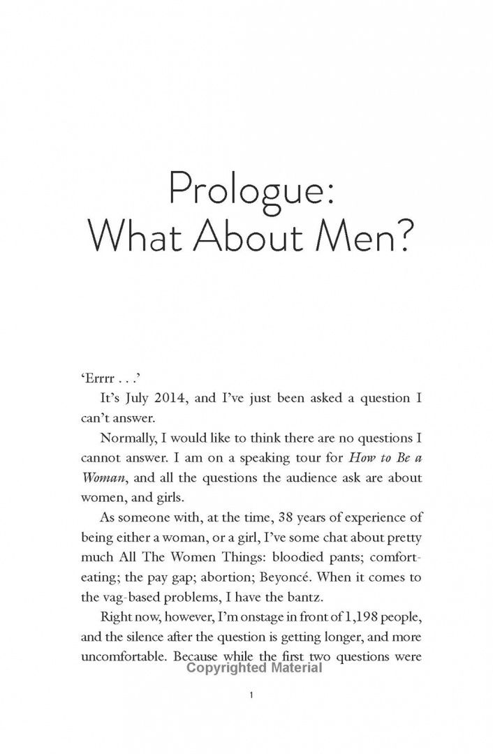 Caitlin Moran: What About Men?