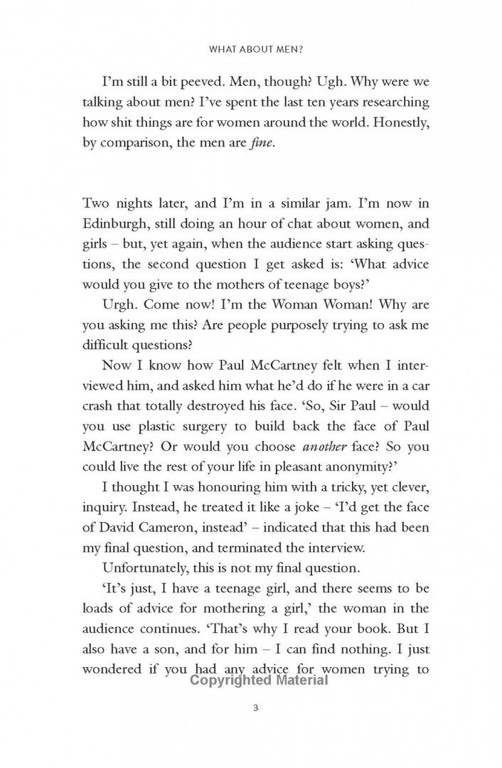 Caitlin Moran: What About Men?
