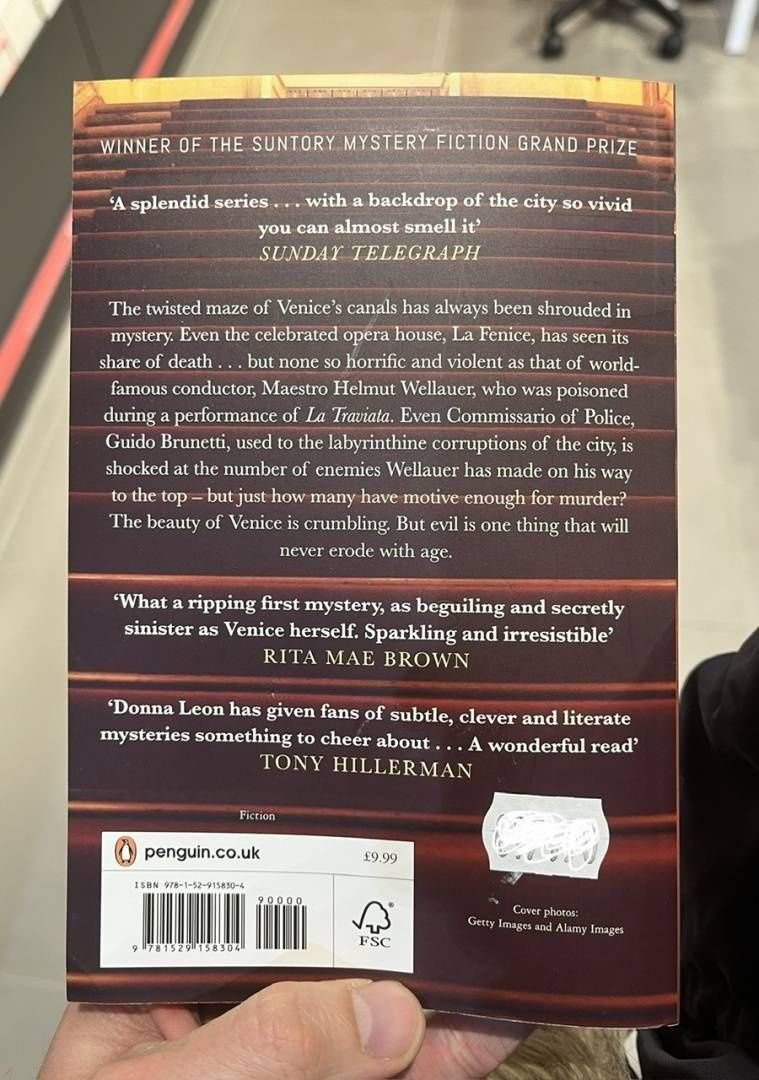 Donna Leon: Death at La Fenice